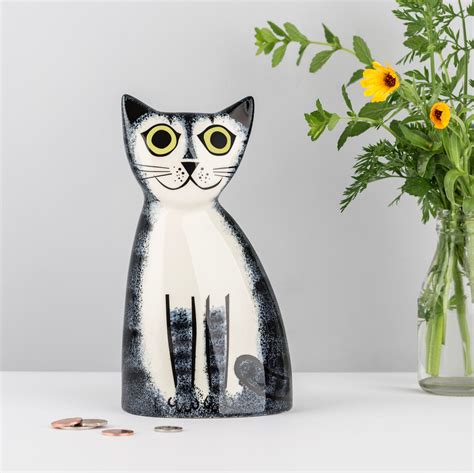 electric cat money box|cat head money box.